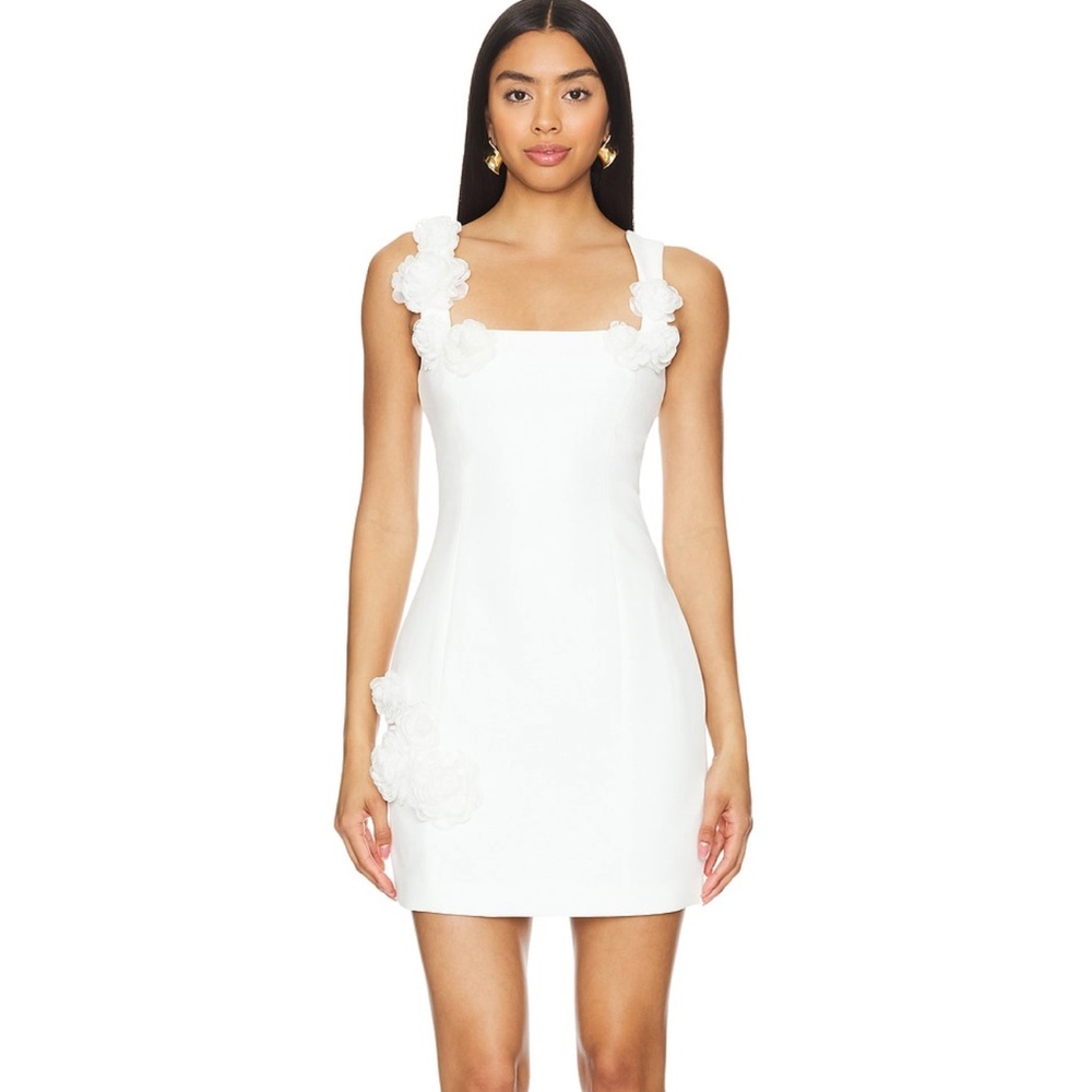 Trompe Dress in Ivory by ELLIAT